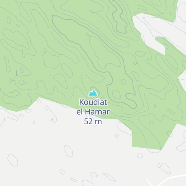 Map of Koudiat el Hamar