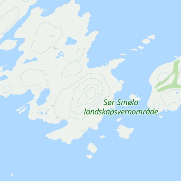 Map of Hoøyhaugen