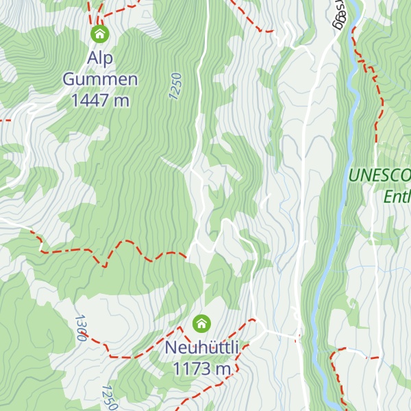 Map of Blüemlisalp