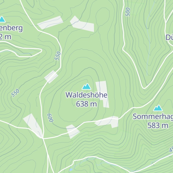 Map of Waldeshöhe