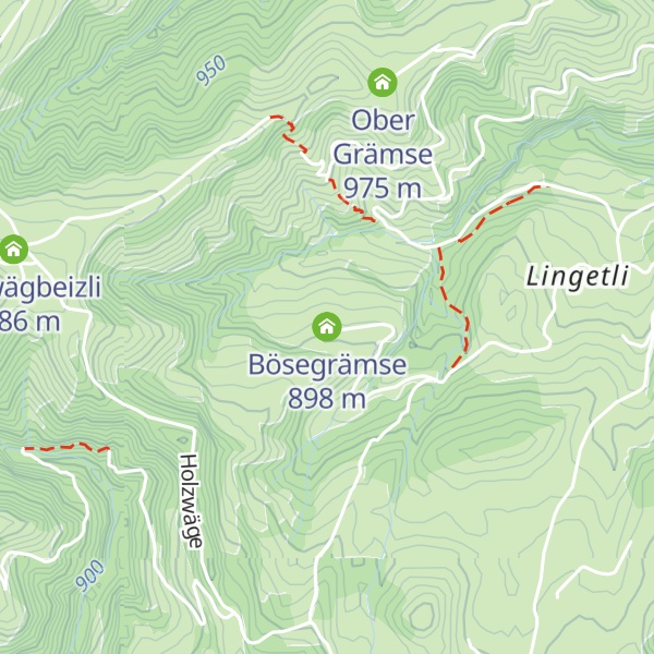 Map of Bösegrämse