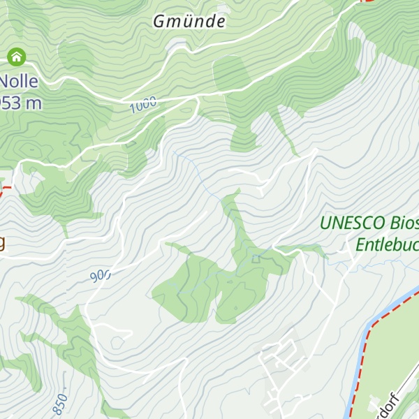 Map of Ämmeneggli