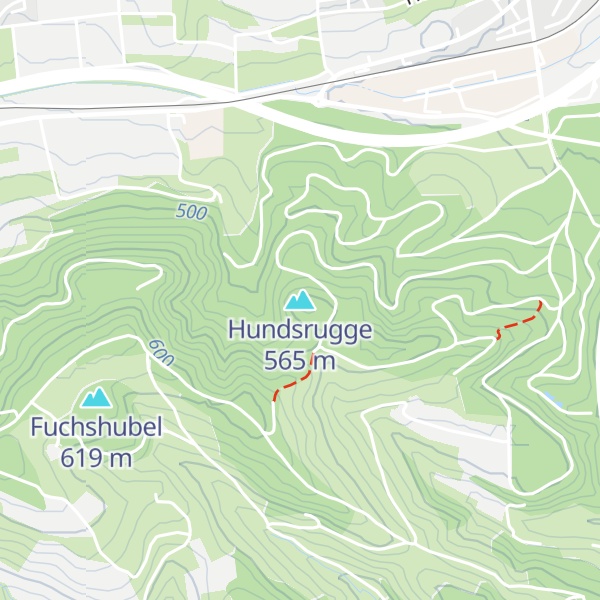 Map of Hundsrugge