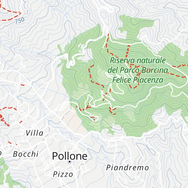 Map of Trattoria del Parco della Burcina