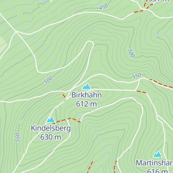 Map of Birkhahn