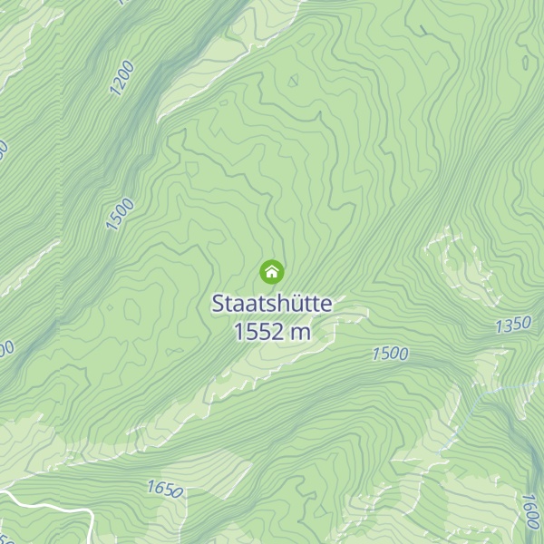 Map of Staatshütte