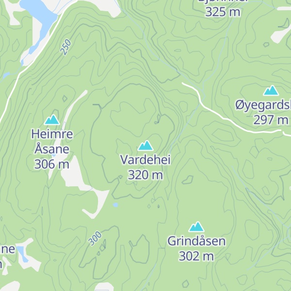 Map of Vardehei