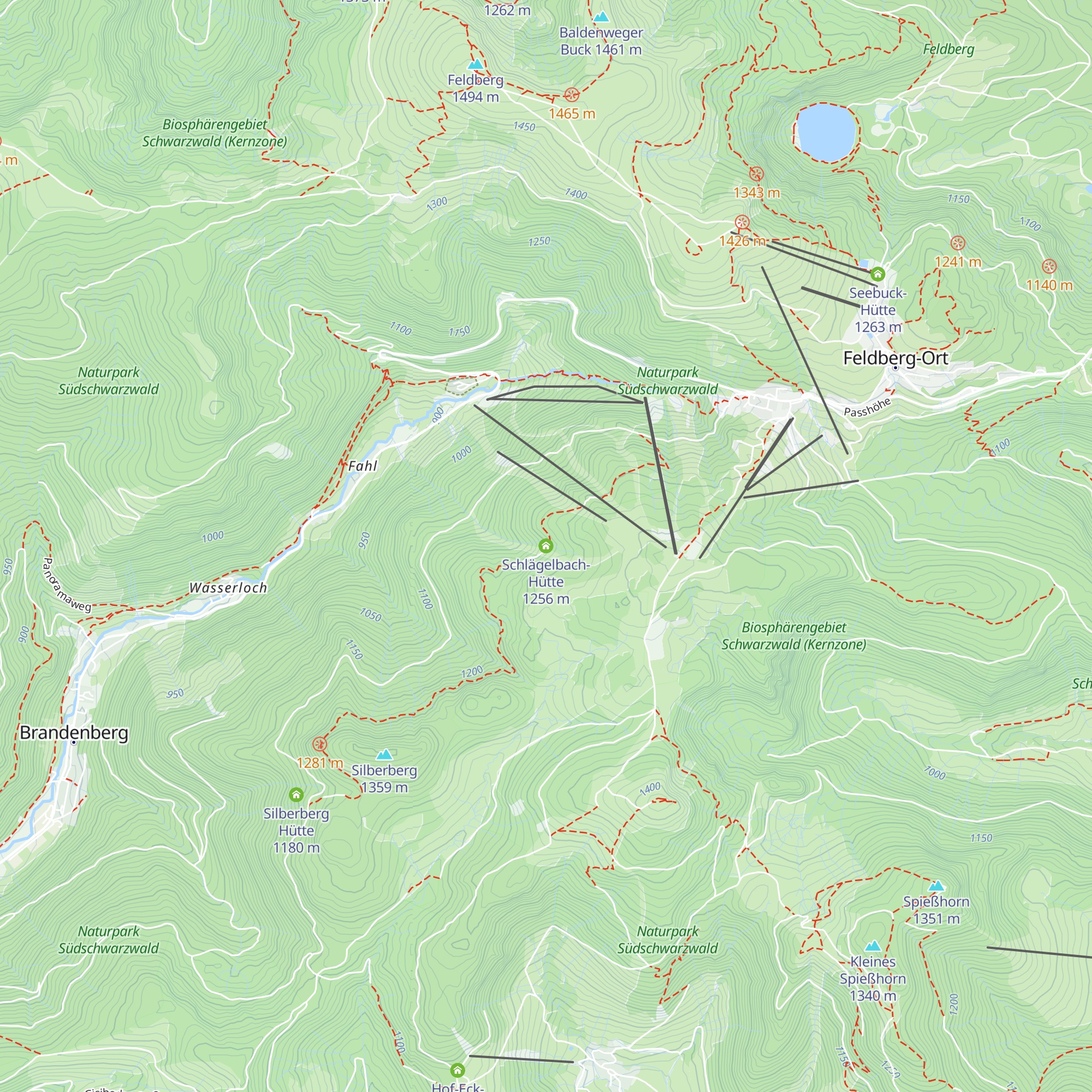 Schlägelbach-Hütte map