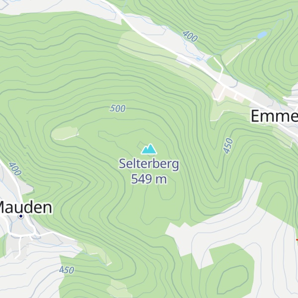 Map of Selterberg