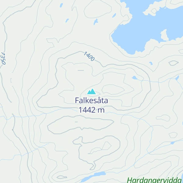 Map of Falkesåta