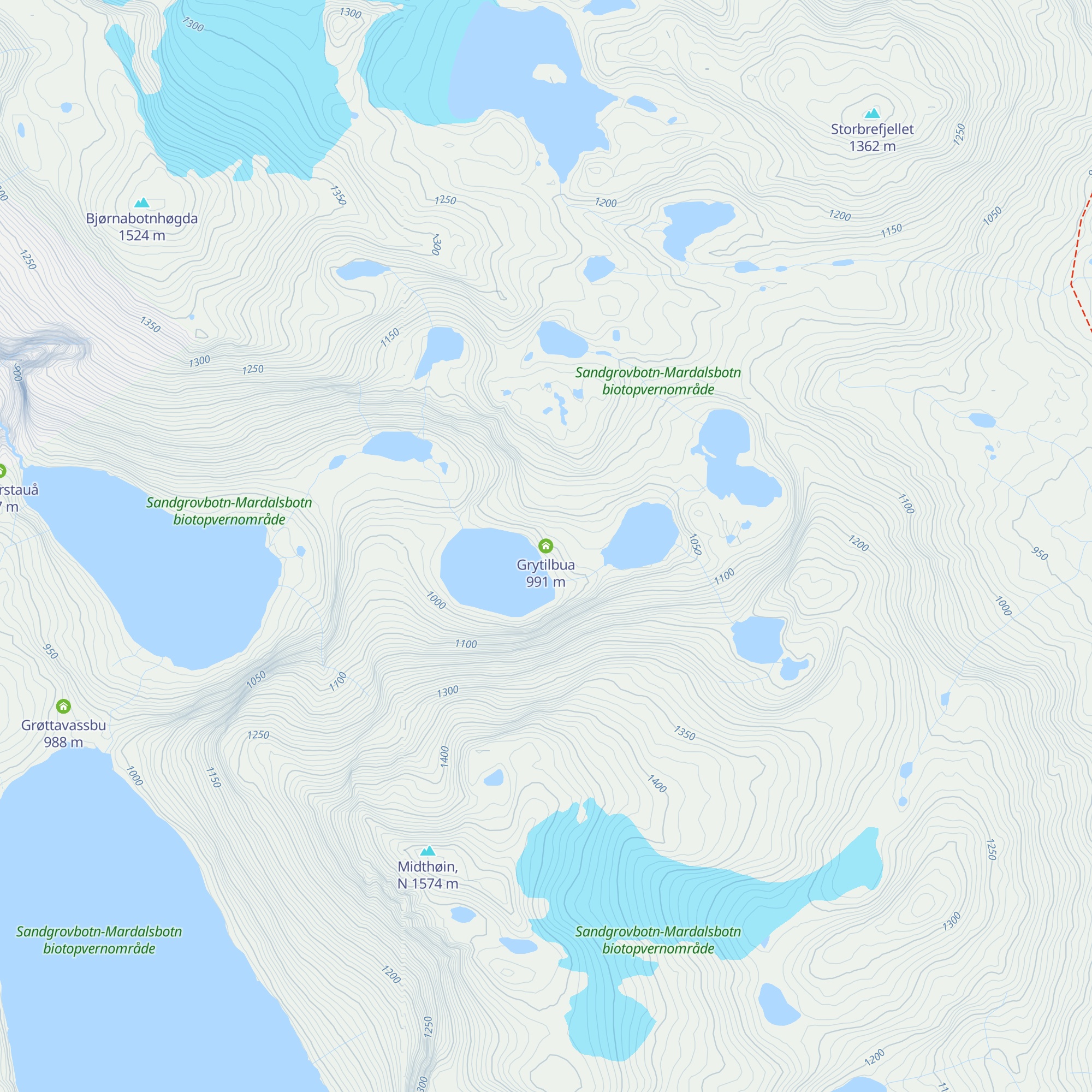 Grytilbua map