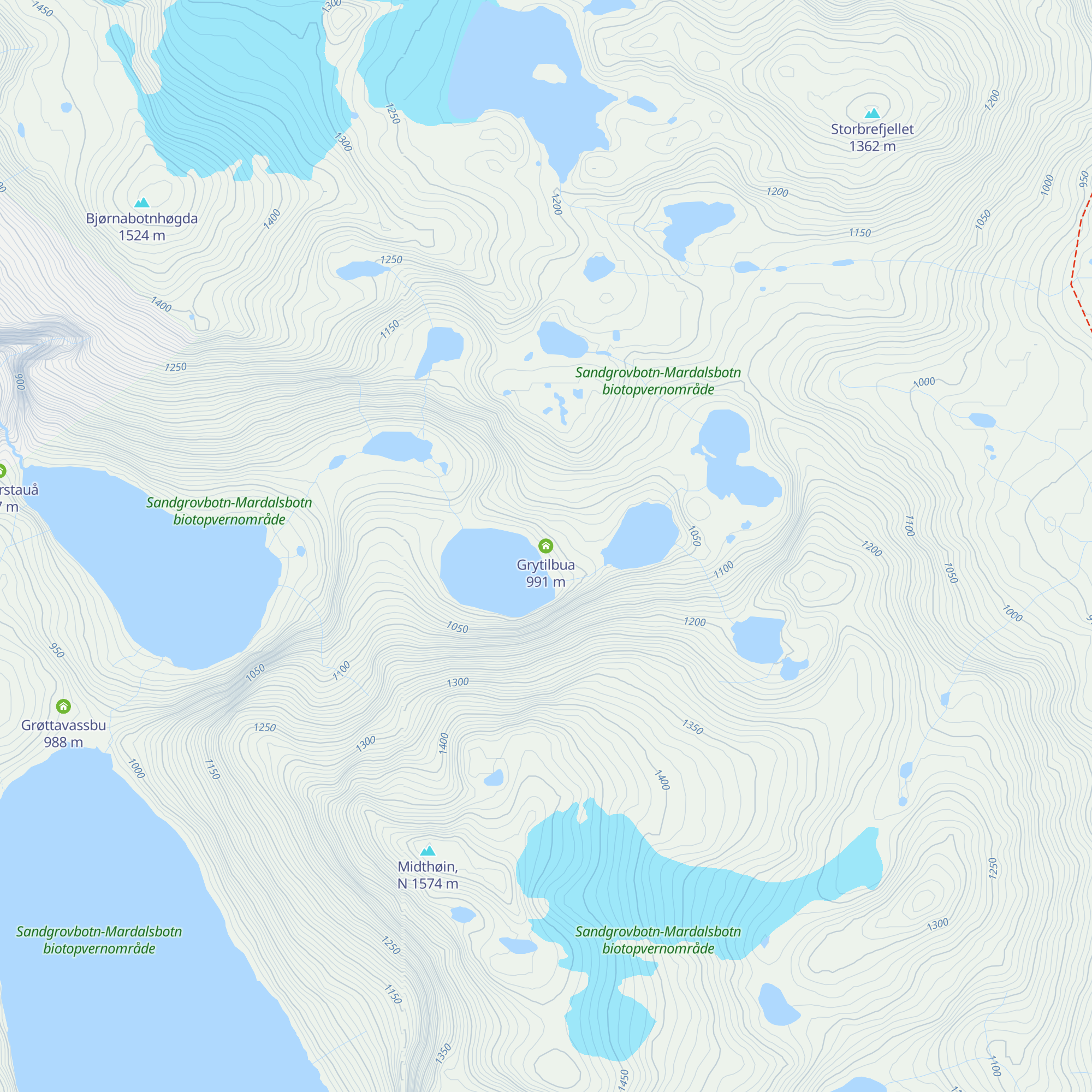 Grytilbua map