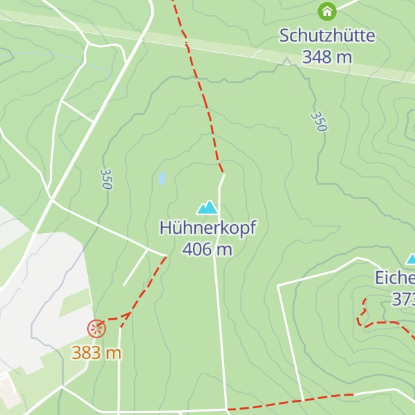 Map of Hühnerkopf
