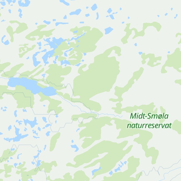 Map of Sjøåsen