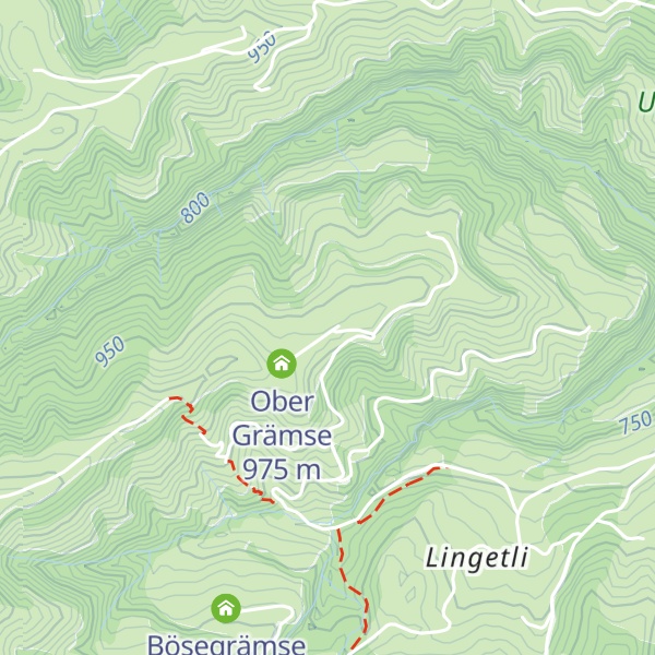 Map of Mittler Grämse