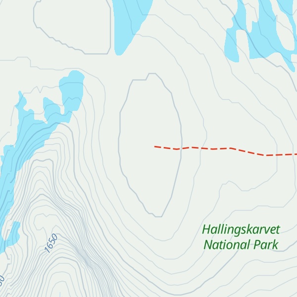 Map of Prestholtskarvet