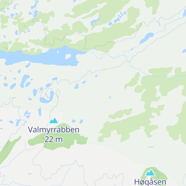 Map of Gammelsmedhaugen