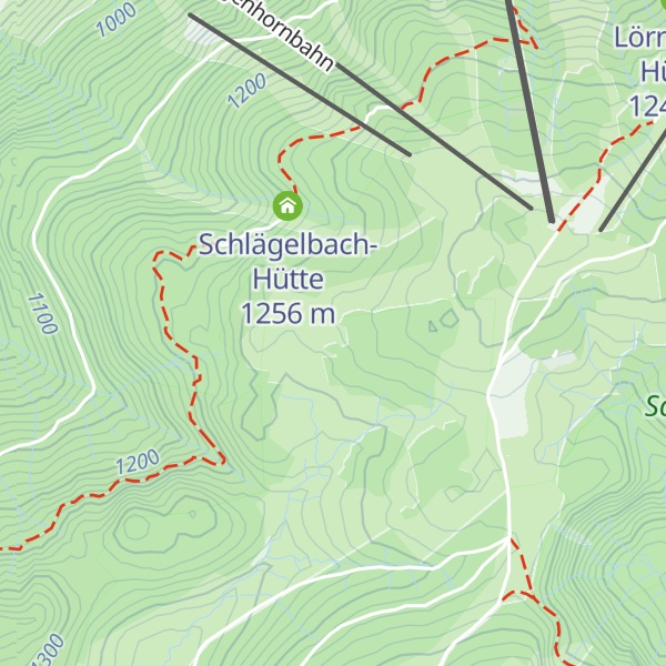 Map of Schläglebachkopf