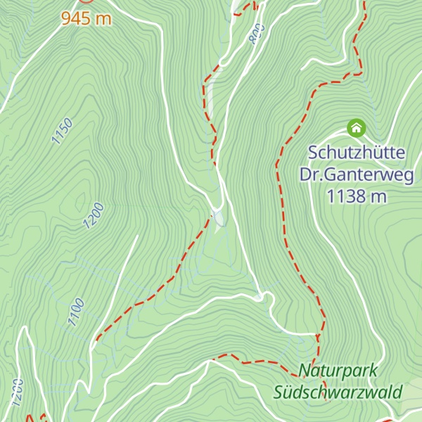 Map of Kluse Hütte