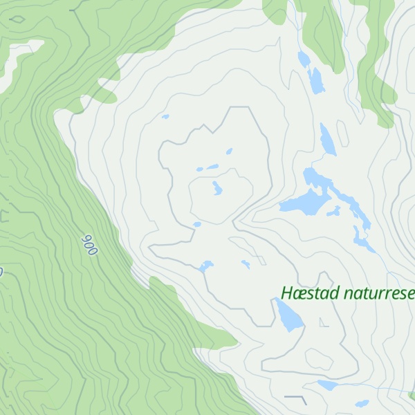 Map of Fjellstøylnuten