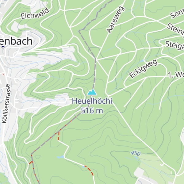 Map of Heuelhöchi