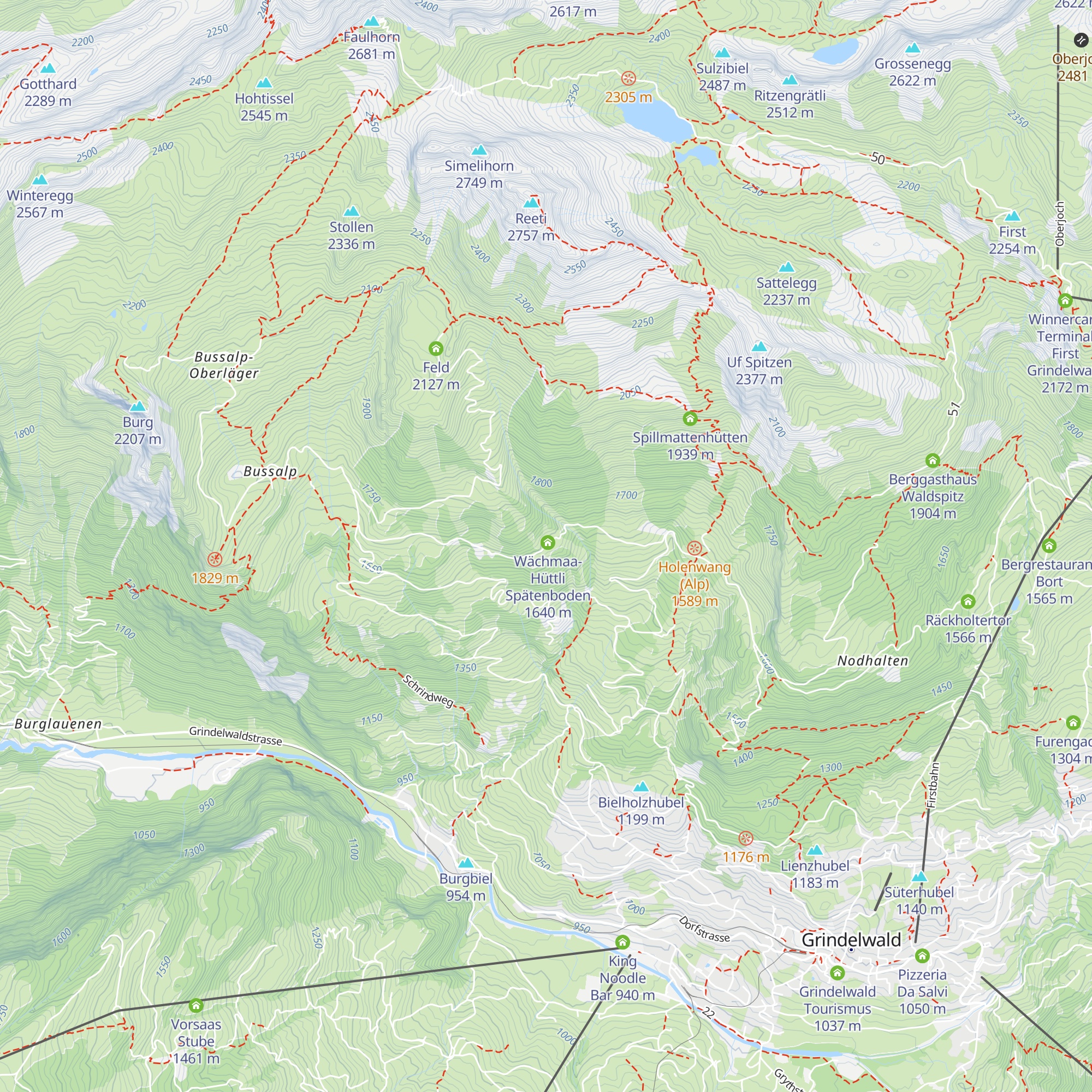 Alti Chäsi map