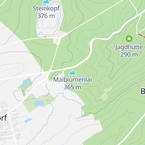 Map of Maiblumenlai