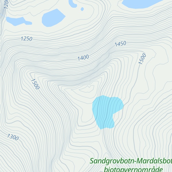 Map of Midthøin