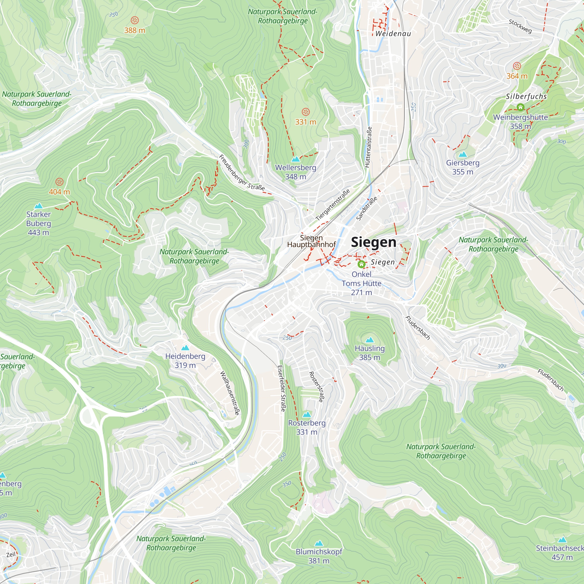 Zur Hammerhütte map
