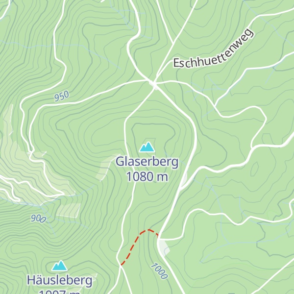 Map of Glaserberg
