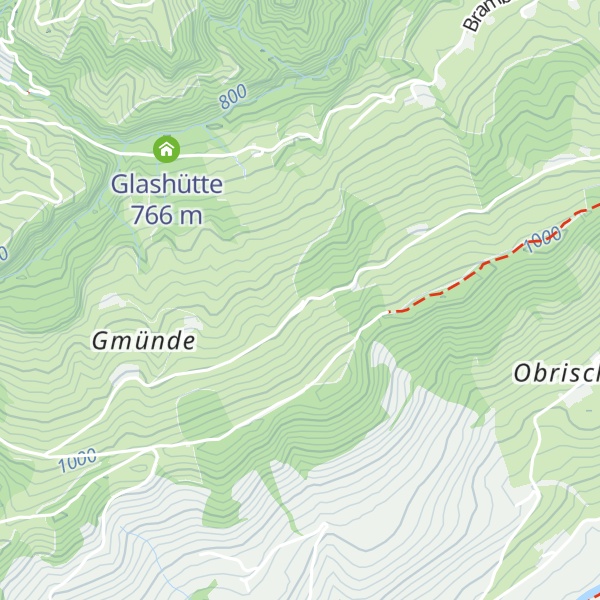 Map of Oberdieplischwand