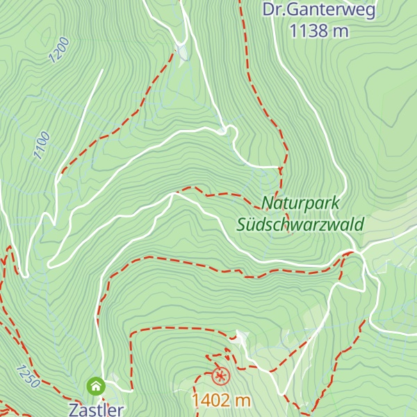 Map of Rehbühlhütte