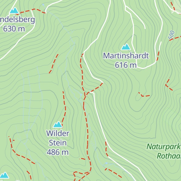 Map of Martinshütte