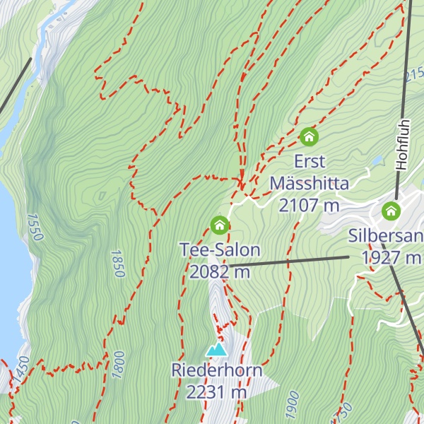 Map of Bellevue Pro Natura