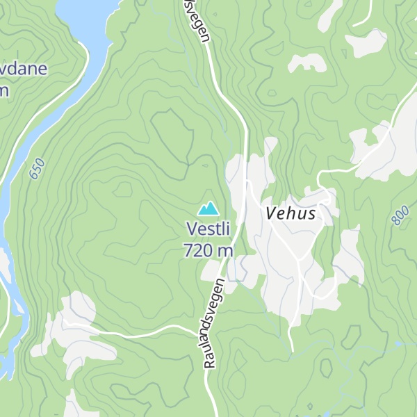 Map of Vestli