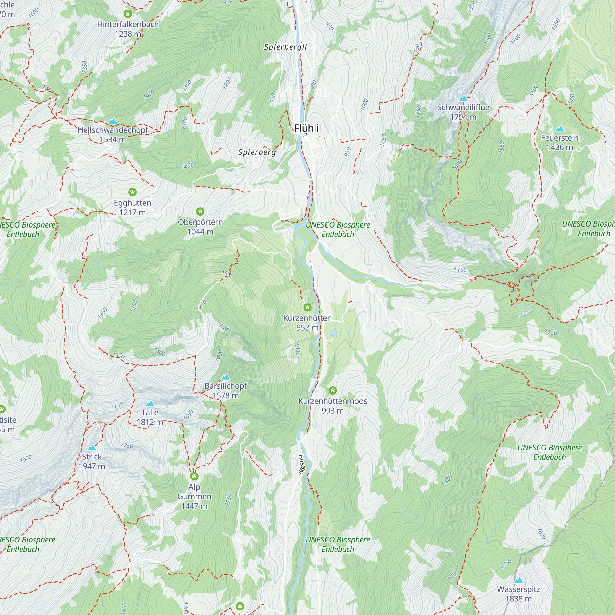 Kurzenhütten map