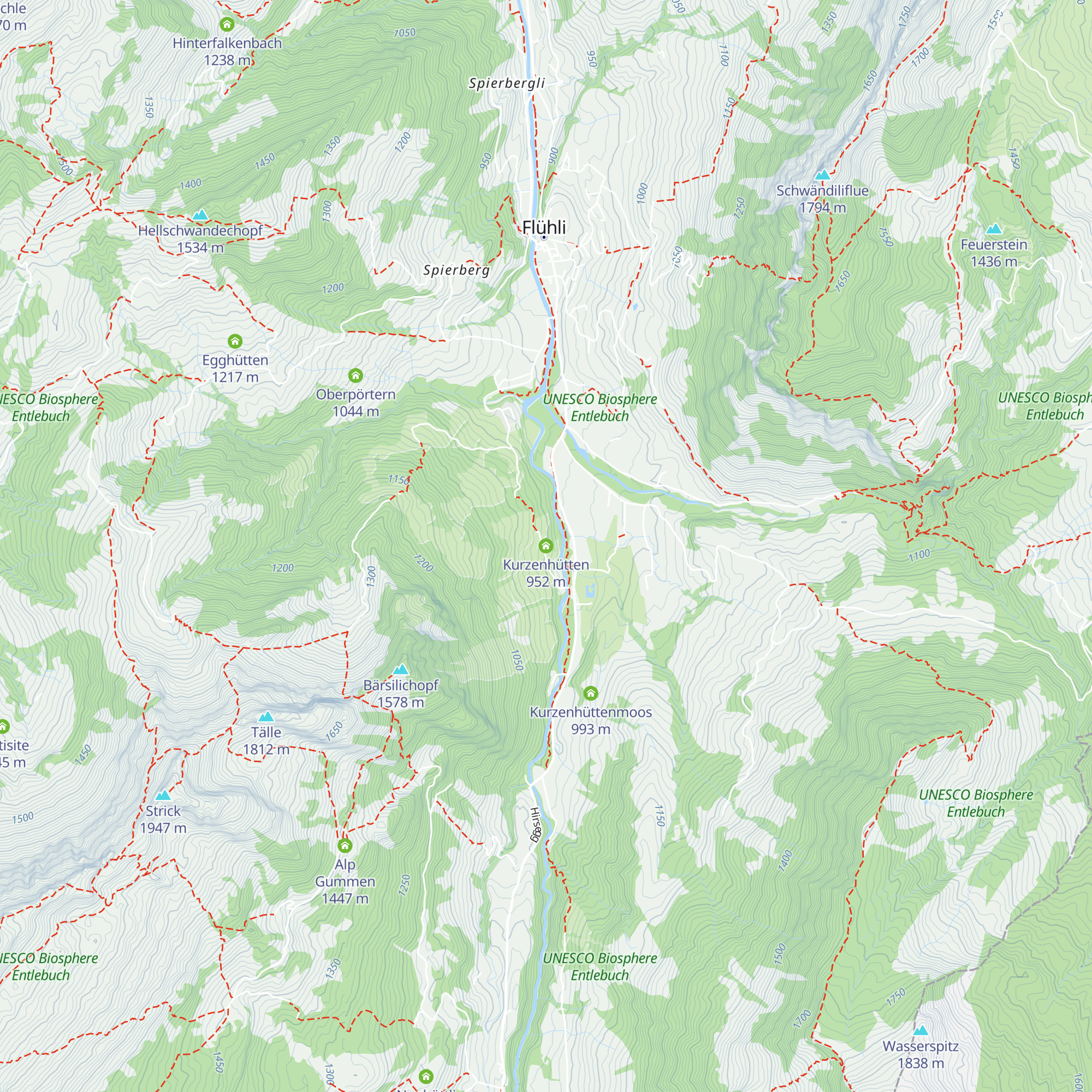 Kurzenhütten map