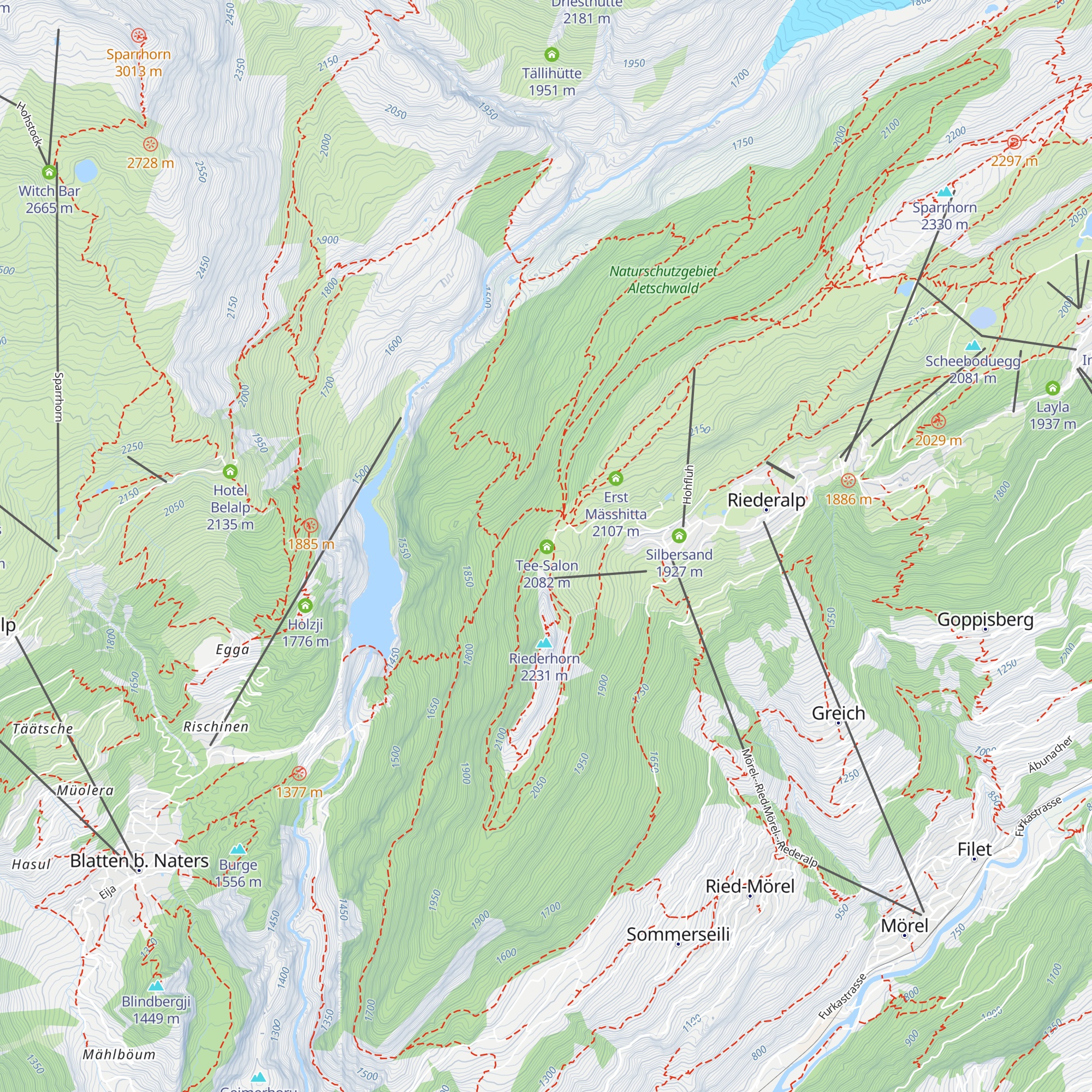 Villa Cassel map