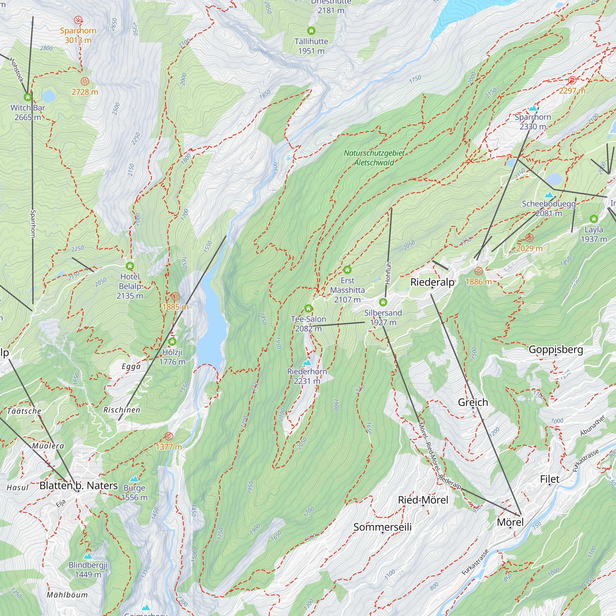 Villa Cassel map