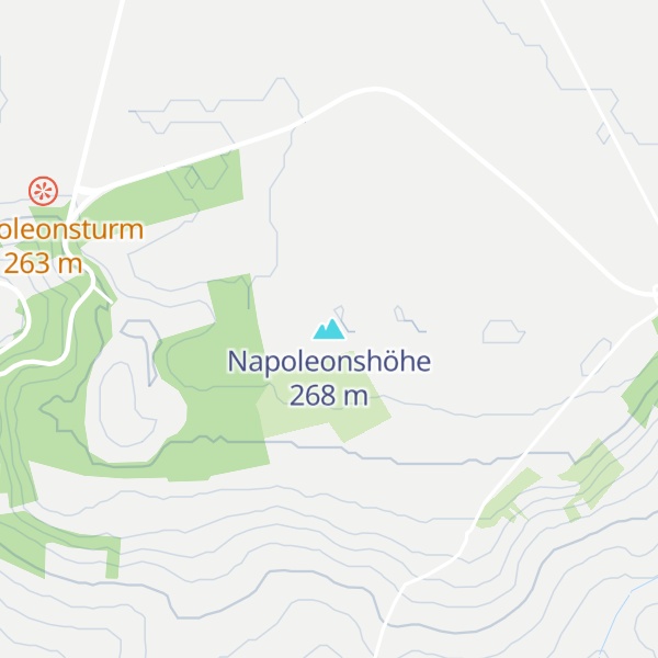 Map of Napoleonshöhe