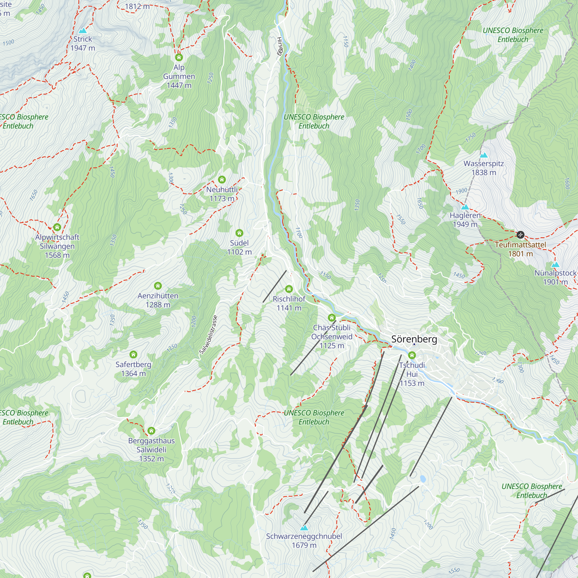 Rischlihof map