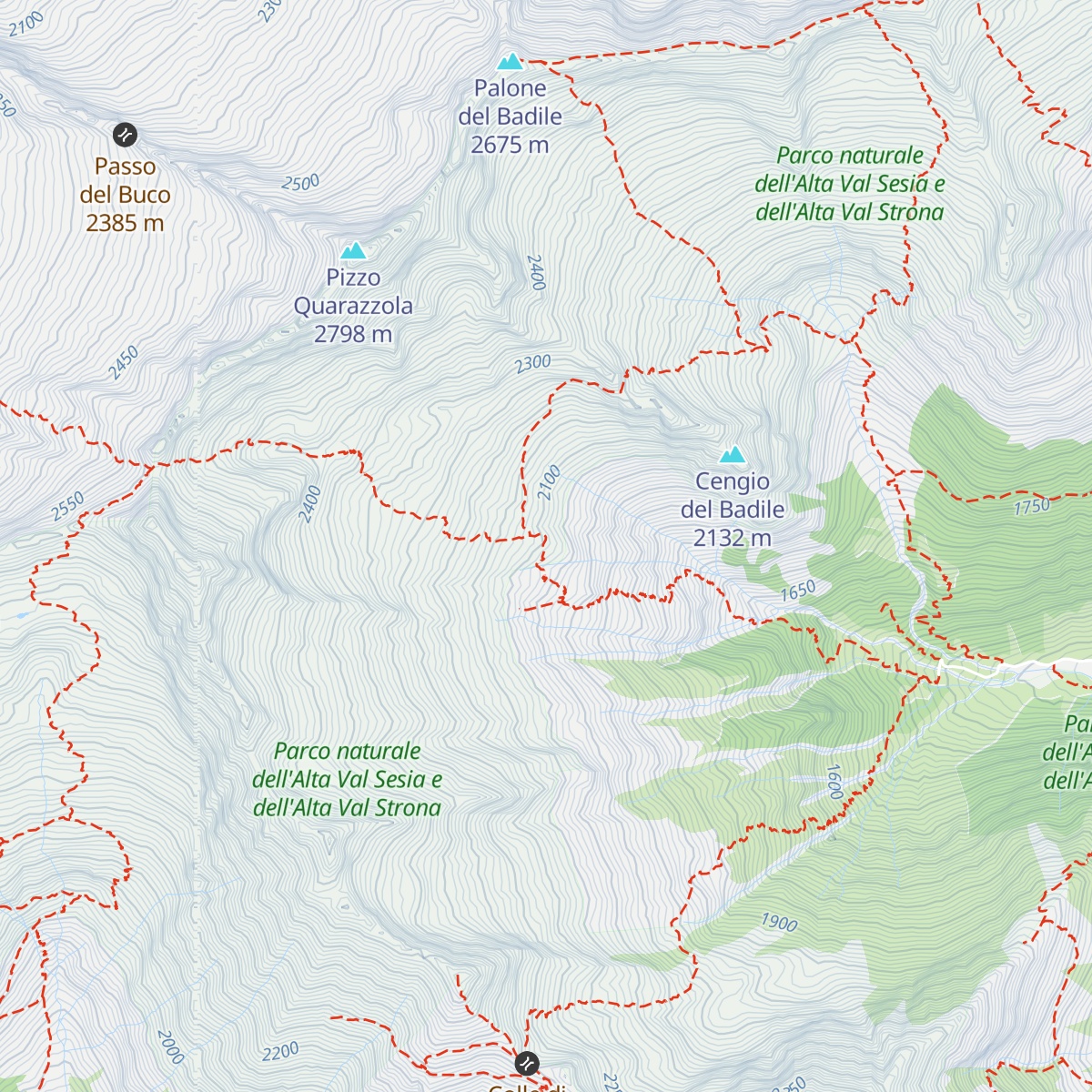 Rifugio Massero map