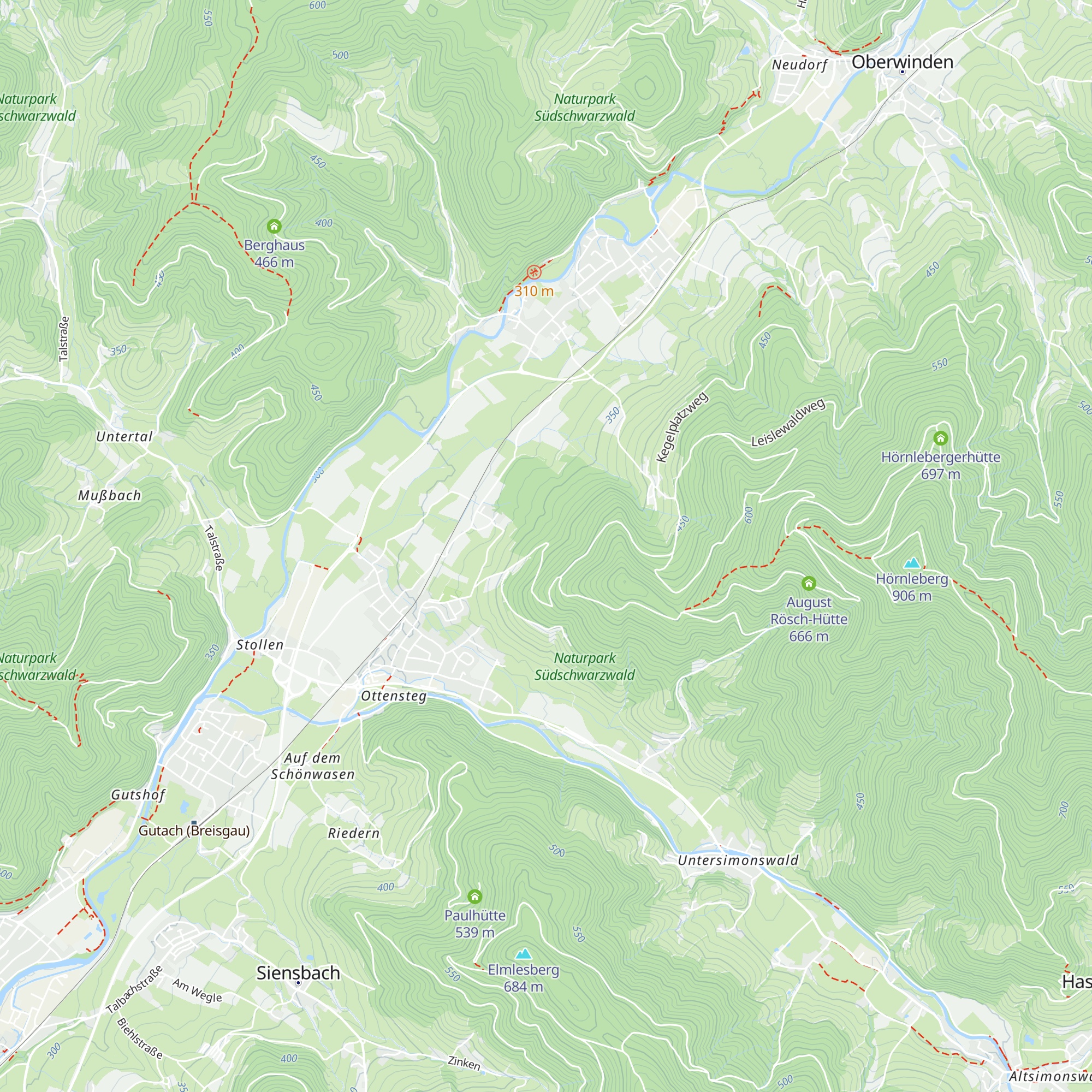 Pflanzschul-Hütte map