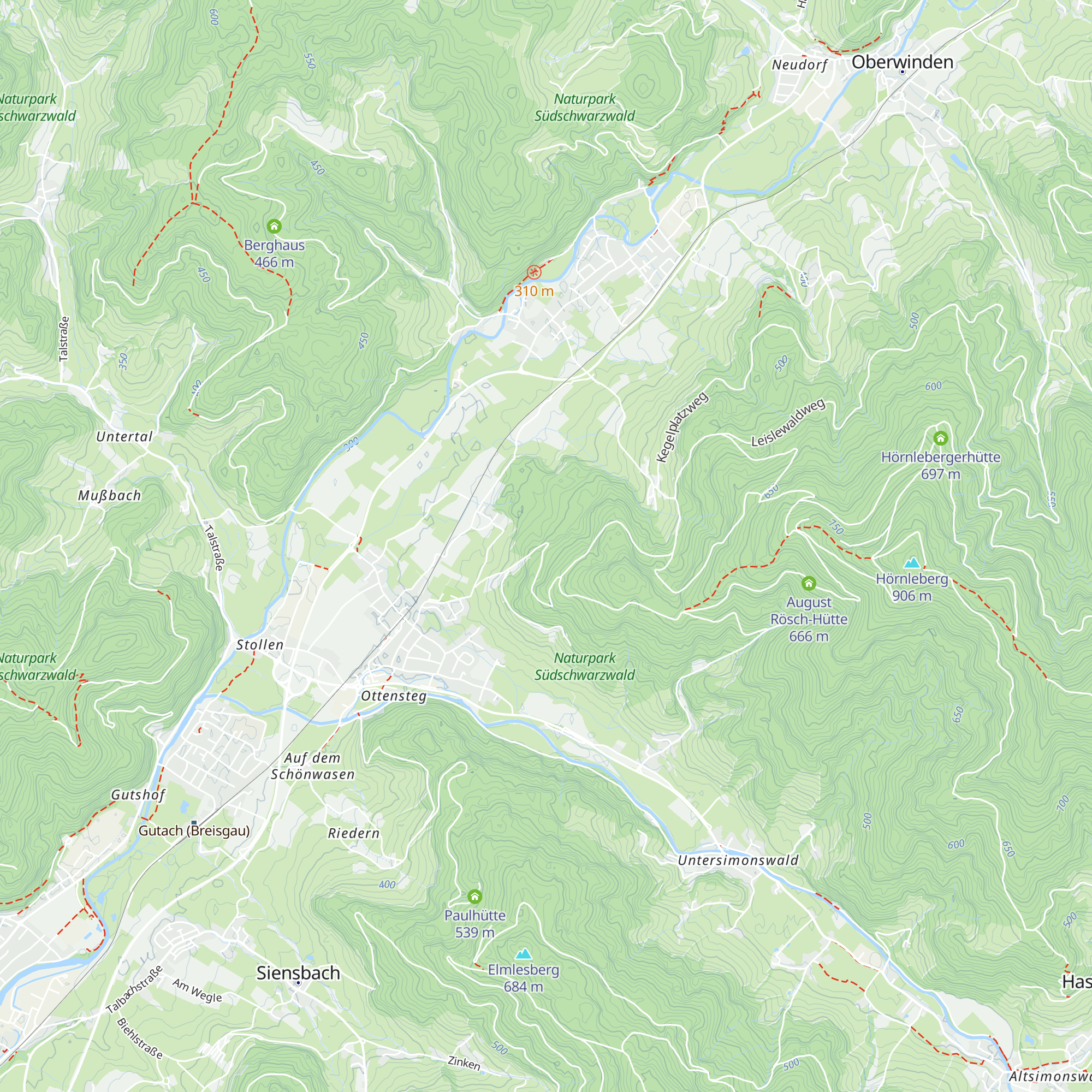 Pflanzschul-Hütte map