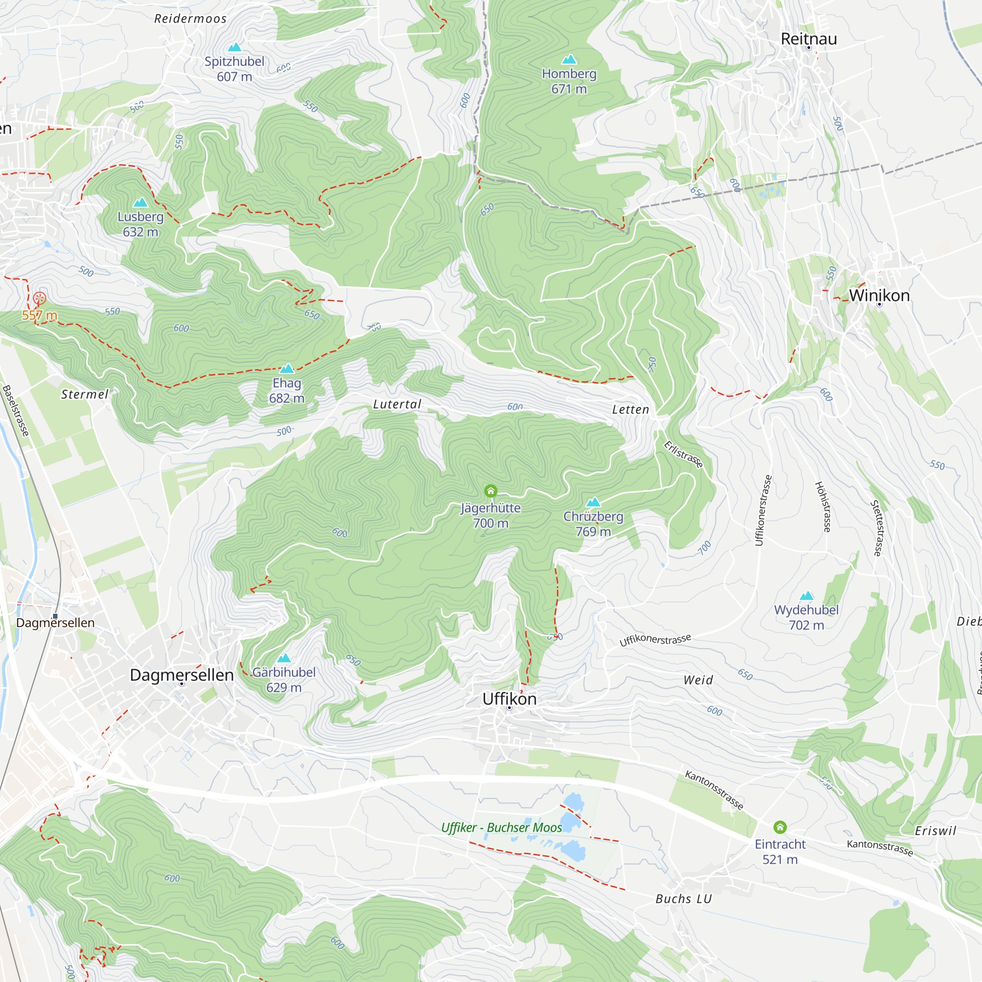 Jägerhütte map