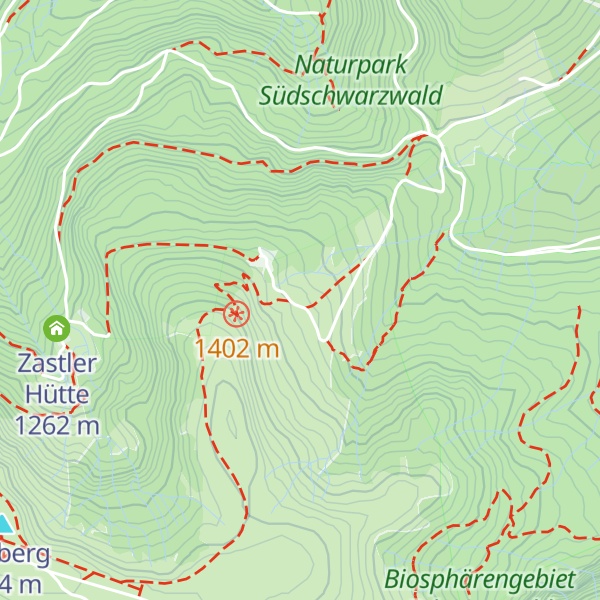 Map of Baldenweger Hütte