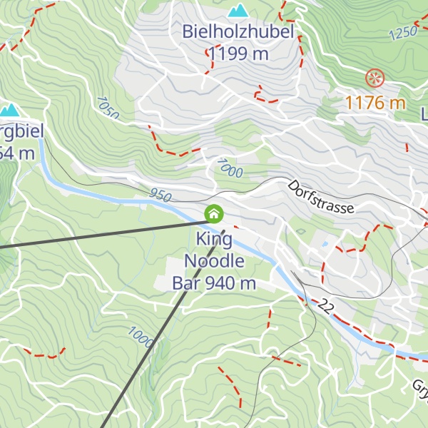 Map of King Noodle Bar