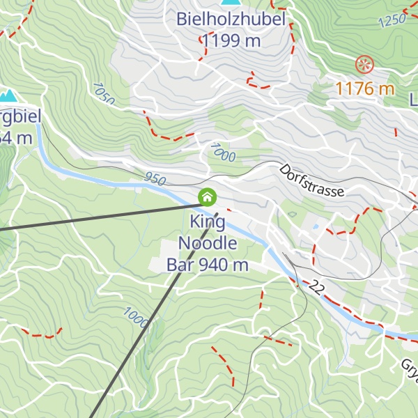 Map of Bistro Grindelwald Terminal
