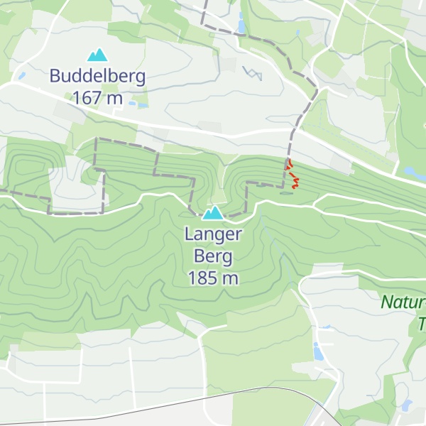 Map of Langer Berg