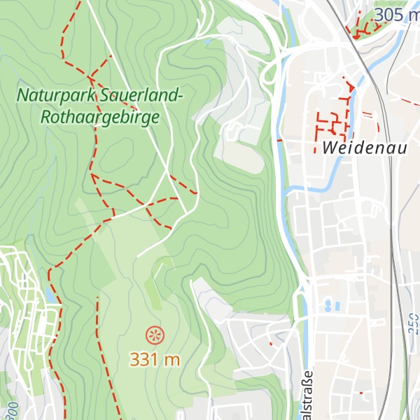 Map of Tiergartenhütte